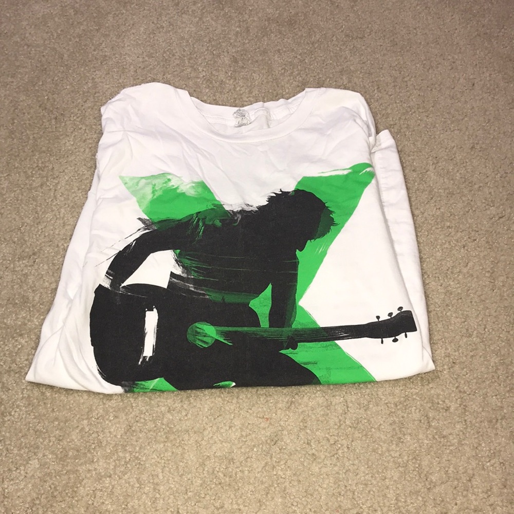 Ed Sheeran concert shirt